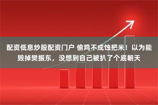 配资低息炒股配资门户 偷鸡不成蚀把米！以为能毁掉樊振东，没想到自己被扒了个底朝天